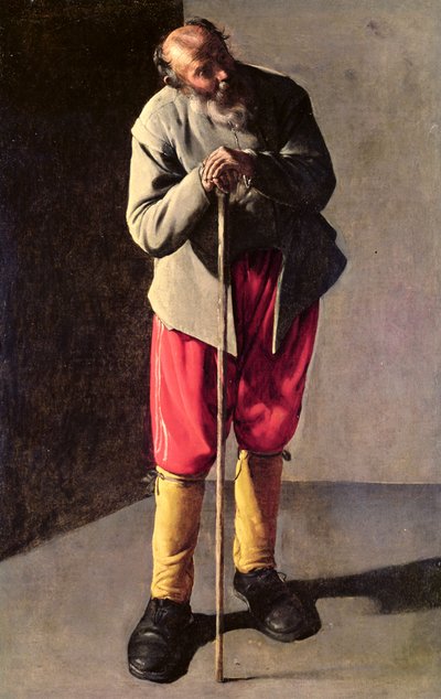 Alter Mann, ca. 1618-19 von Georges de La Tour